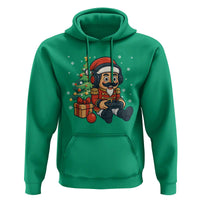 Funny Christmas Video Game Nutcracker Xmas Tree Gamer Hoodie - Wonder Print Shop