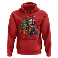 Funny Christmas Video Game Nutcracker Xmas Tree Gamer Hoodie - Wonder Print Shop
