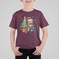 Funny Christmas Video Game Nutcracker Xmas Tree Gamer T Shirt For Kid - Wonder Print Shop