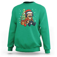 Funny Christmas Video Game Nutcracker Xmas Tree Gamer Sweatshirt - Wonder Print Shop