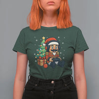 Funny Christmas Video Game Nutcracker Xmas Tree Gamer T Shirt For Women - Wonder Print Shop