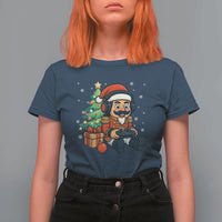 Funny Christmas Video Game Nutcracker Xmas Tree Gamer T Shirt For Women - Wonder Print Shop
