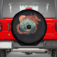 Funny Dragon Tabletop RPG Dice Game Spare Tire Cover