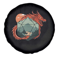 Funny Dragon Tabletop RPG Dice Game Spare Tire Cover
