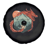Funny Dragon Tabletop RPG Dice Game Spare Tire Cover
