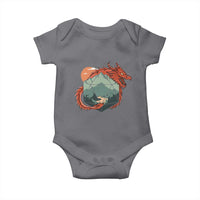 Funny Dragon Tabletop RPG Dice Game Baby Onesie