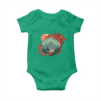 Funny Dragon Tabletop RPG Dice Game Baby Onesie