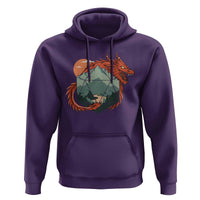 Funny Dragon Tabletop RPG Dice Game Hoodie