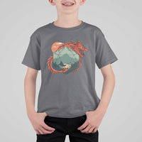 Funny Dragon Tabletop RPG Dice Game T Shirt For Kid