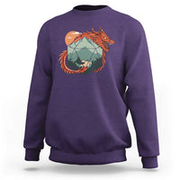 Funny Dragon Tabletop RPG Dice Game Sweatshirt
