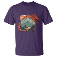 Funny Dragon Tabletop RPG Dice Game T Shirt