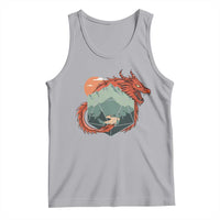 Funny Dragon Tabletop RPG Dice Game Tank Top