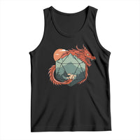 Funny Dragon Tabletop RPG Dice Game Tank Top