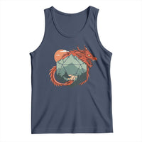 Funny Dragon Tabletop RPG Dice Game Tank Top