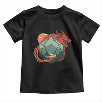 Funny Dragon Tabletop RPG Dice Game Toddler T Shirt