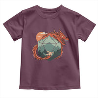 Funny Dragon Tabletop RPG Dice Game Toddler T Shirt