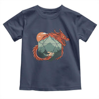 Funny Dragon Tabletop RPG Dice Game Toddler T Shirt
