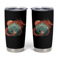 Funny Dragon Tabletop RPG Dice Game Tumbler Cup