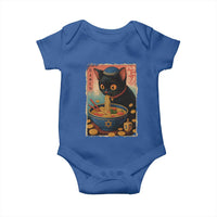 Cat Ramen Hanukkah Baby Onesie Japanese Kawaii Anime Chanukah Cat - Wonder Print Shop