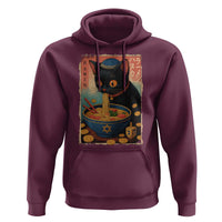 Cat Ramen Hanukkah Hoodie Japanese Kawaii Anime Chanukah Cat - Wonder Print Shop