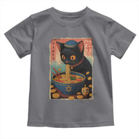 Cat Ramen Hanukkah Toddler T Shirt Japanese Kawaii Anime Chanukah Cat - Wonder Print Shop