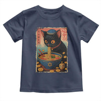 Cat Ramen Hanukkah Toddler T Shirt Japanese Kawaii Anime Chanukah Cat - Wonder Print Shop