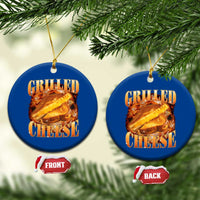Grilled Cheese Ceramic Ornament Food Lover Funny Gag Weird Meme 90s - Wonder Print Shop