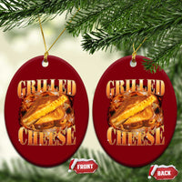 Grilled Cheese Ceramic Ornament Food Lover Funny Gag Weird Meme 90s - Wonder Print Shop