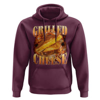 Grilled Cheese Hoodie Food Lover Funny Gag Weird Meme 90s - Wonder Print Shop