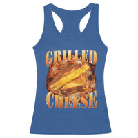 Grilled Cheese Racerback Tank Top Food Lover Funny Gag Weird Meme 90s - Wonder Print Shop