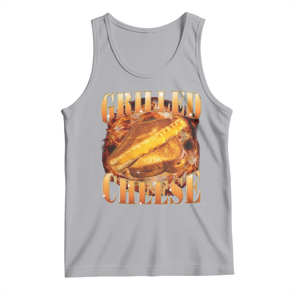Grilled Cheese Tank Top Food Lover Funny Gag Weird Meme 90s - Wonder Print Shop