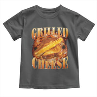 Grilled Cheese Toddler T Shirt Food Lover Funny Gag Weird Meme 90s - Wonder Print Shop