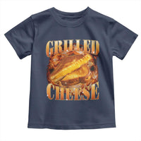 Grilled Cheese Toddler T Shirt Food Lover Funny Gag Weird Meme 90s - Wonder Print Shop
