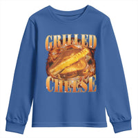 Grilled Cheese Youth Sweatshirt Food Lover Funny Gag Weird Meme 90s - Wonder Print Shop
