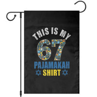 Funny 67 Hanukkah Garden Flag This Is My 67 Pajamakah Gift - Wonder Print Shop