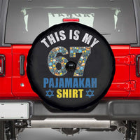 Funny 67 Hanukkah Spare Tire Cover This Is My 67 Pajamakah Gift - Wonder Print Shop