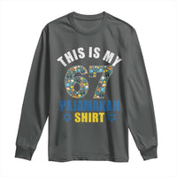 Funny 67 Hanukkah Long Sleeve Shirt This Is My 67 Pajamakah Gift - Wonder Print Shop