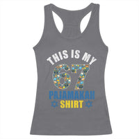 Funny 67 Hanukkah Racerback Tank Top This Is My 67 Pajamakah Gift - Wonder Print Shop