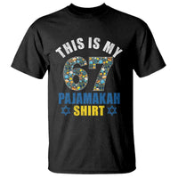 Funny 67 Hanukkah T Shirt This Is My 67 Pajamakah Gift - Wonder Print Shop