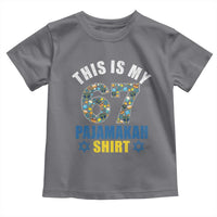 Funny 67 Hanukkah Toddler T Shirt This Is My 67 Pajamakah Gift - Wonder Print Shop