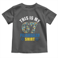 Funny 67 Hanukkah Toddler T Shirt This Is My 67 Pajamakah Gift - Wonder Print Shop