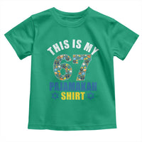 Funny 67 Hanukkah Toddler T Shirt This Is My 67 Pajamakah Gift - Wonder Print Shop