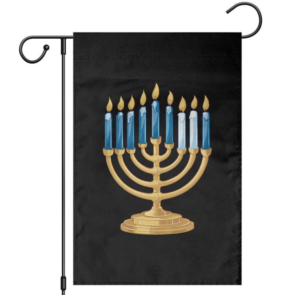Funny 67 Hanukkah Garden Flag Chanukah Menorah Sixth Seventh Night - Wonder Print Shop