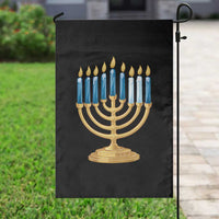 Funny 67 Hanukkah Garden Flag Chanukah Menorah Sixth Seventh Night - Wonder Print Shop