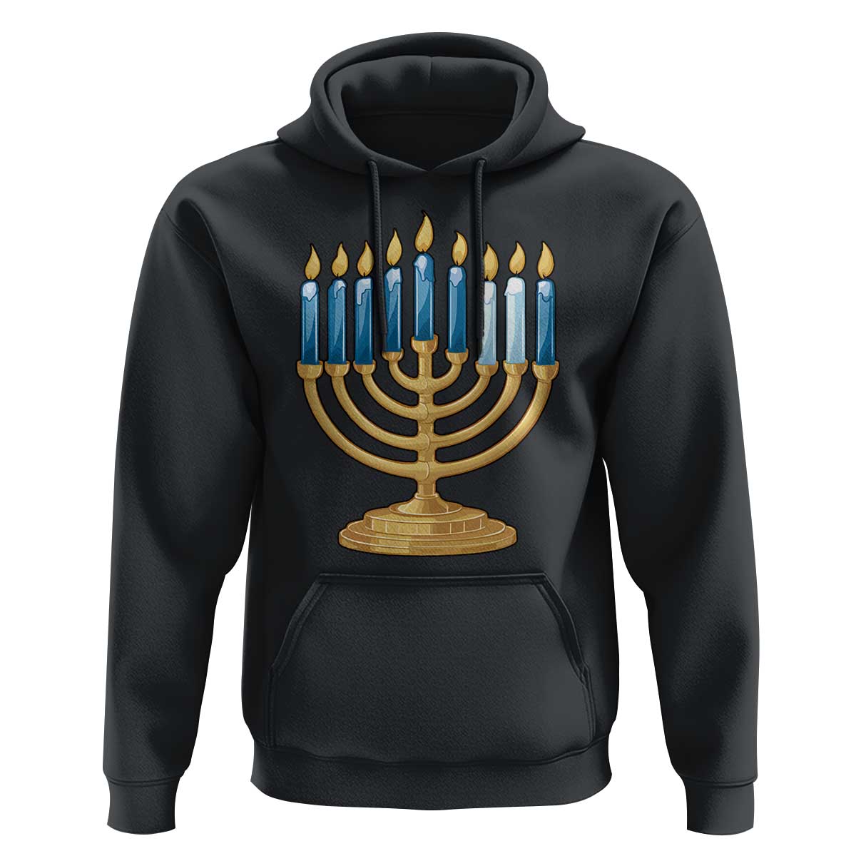 Funny 67 Hanukkah Hoodie Chanukah Menorah Sixth Seventh Night - Wonder Print Shop