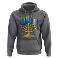 Funny 67 Hanukkah Hoodie Chanukah Menorah Sixth Seventh Night - Wonder Print Shop