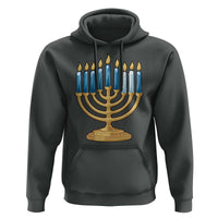 Funny 67 Hanukkah Hoodie Chanukah Menorah Sixth Seventh Night - Wonder Print Shop