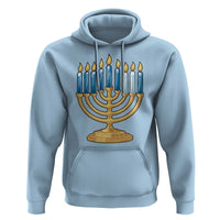 Funny 67 Hanukkah Hoodie Chanukah Menorah Sixth Seventh Night - Wonder Print Shop