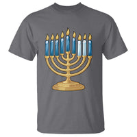 Funny 67 Hanukkah T Shirt Chanukah Menorah Sixth Seventh Night - Wonder Print Shop