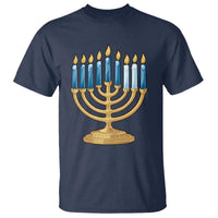 Funny 67 Hanukkah T Shirt Chanukah Menorah Sixth Seventh Night - Wonder Print Shop